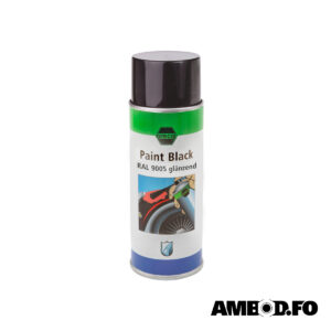 Reca spraydós, svart(gloss) - 400ml.