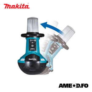Makita LED lampa/arbeiðsljós, 14,4-18V (DML810) - Image 4