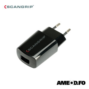 Scangrip løðari til USB, 1A. - 5V