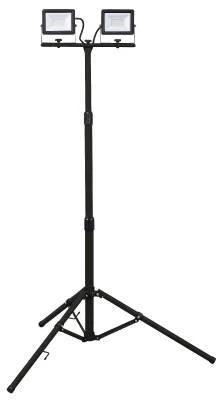 Grunda led arbeiðslampur á stativi 2 x 1800 lumen
