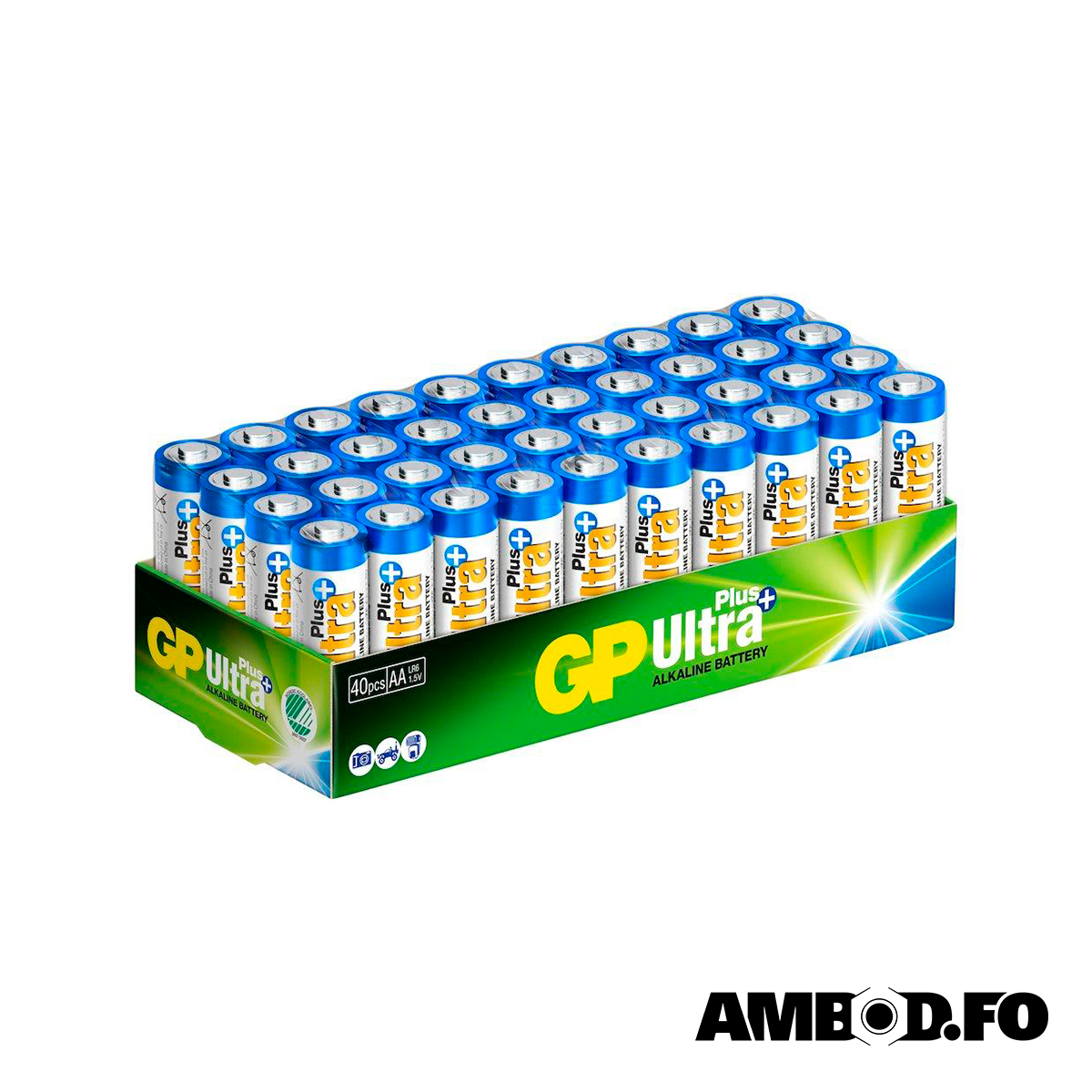 GP AA battarípakki - 60 stk.