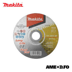 Makita INOX skeriskiva 125x0,8mm (E-22953)