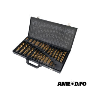 HSS-TIN borsett, 1-13mm - 190 deilir (YT-44677)