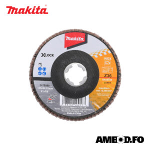 Makita X-lock lamel/slípiskiva, Ø.125 - K36 (D-75998)