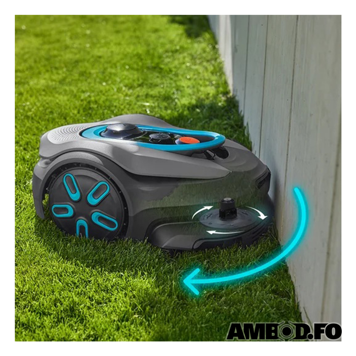 Gardena Smart SILENO Sense battarídrivin robot plenuklippari, RTK-GPS+Myndatól - 160mm - Image 6