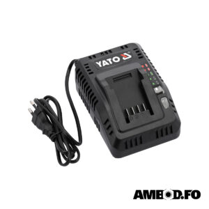 Battarí løðari Quick charge til Yato battarí 4,5A. - 18V (YT-828500)