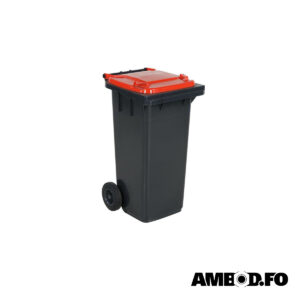 Skrellistativ við lok, plast - 120L.