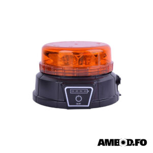LED ávaringarblink-/Rotorblink við magnet, Ø. 123mm - 12/24/230 Volt (8008657)