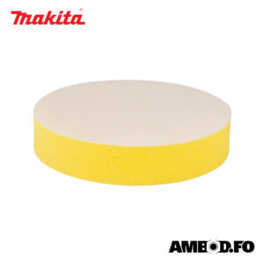 Makita poleri svampur, gulur - 150x30mm (197894-3)