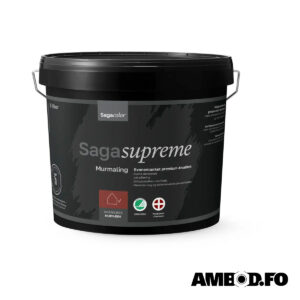 Sagasupreme Murmaling 5 liter - Kalkhvid