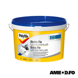 Polyfilla Letvægtsfiller - 2,5 liter
