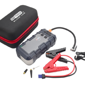 AWT 4í1 Startboostari við Luftkompressari, Powerbank og LED Ljós - 16000mAh