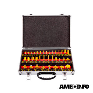 Fresijarnsett, 8mm - 35 deilir (AW40514)